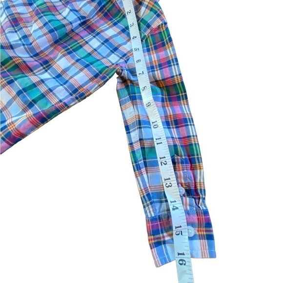 Janie and Jack Toddler Plaid Long Sleeve Shirt Size 2T - Picture 7 of 9